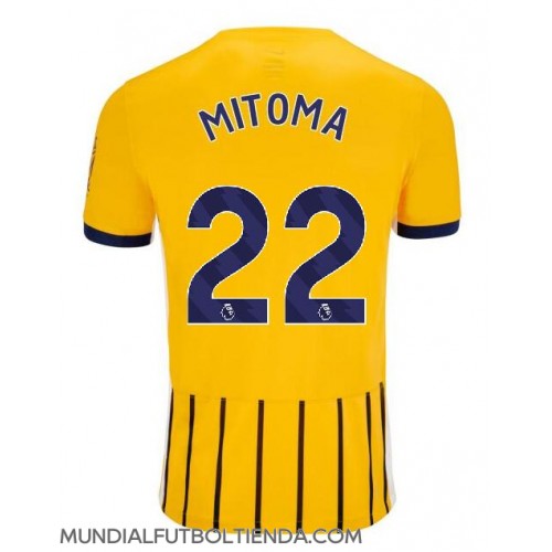 Camiseta Brighton Kaoru Mitoma #22 Tercera Equipación Replica 2025-26 mangas cortas Camiseta Brighton Kaoru Mitoma #22 Tercera Equipación Replica 2025-26 mangas cortas